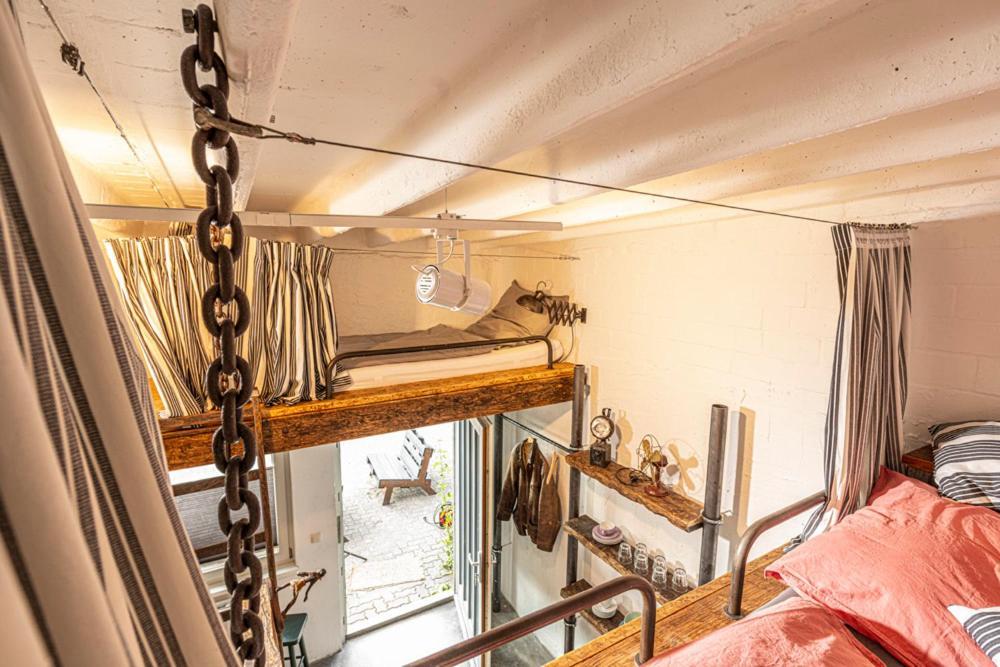 Ferienwohnung Louse Puschen Manufaktur Kiel Exterior foto