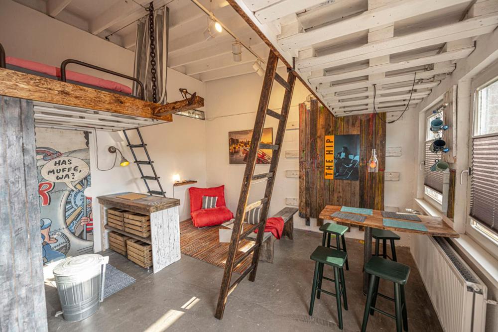 Ferienwohnung Louse Puschen Manufaktur Kiel Exterior foto