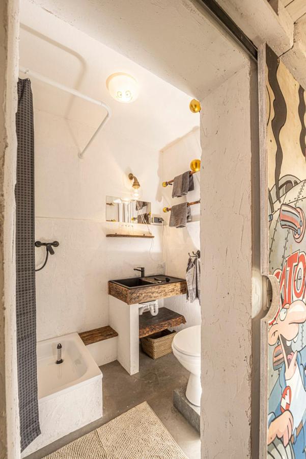 Ferienwohnung Louse Puschen Manufaktur Kiel Exterior foto
