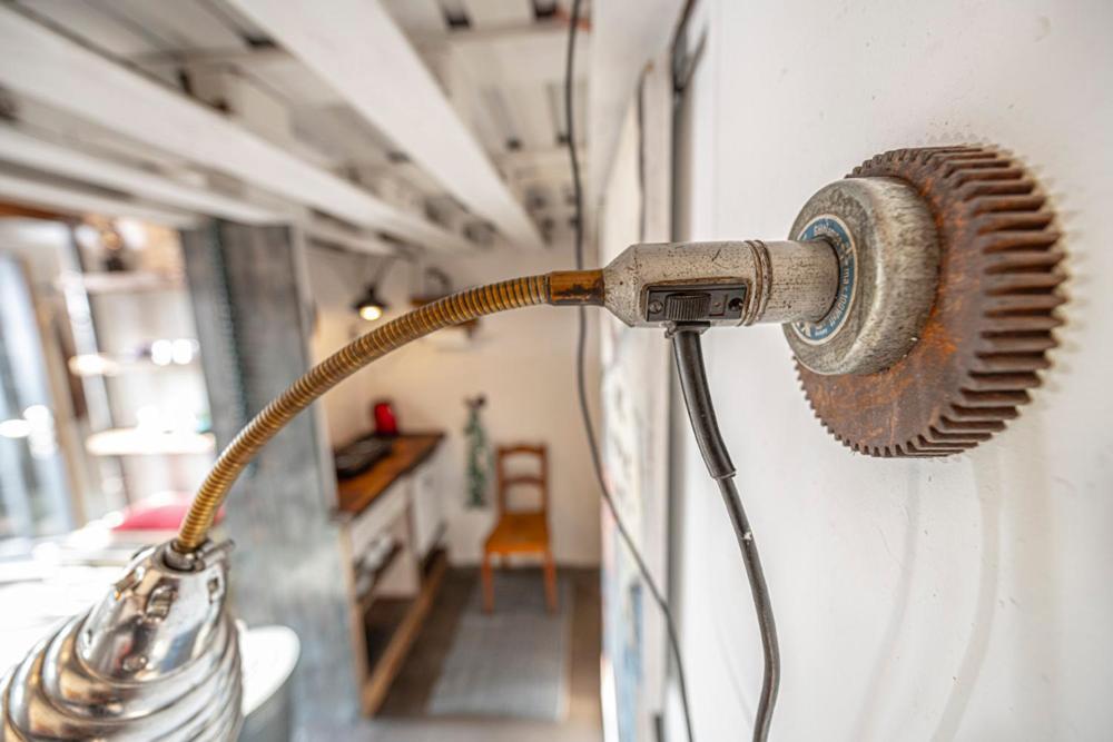 Ferienwohnung Louse Puschen Manufaktur Kiel Exterior foto